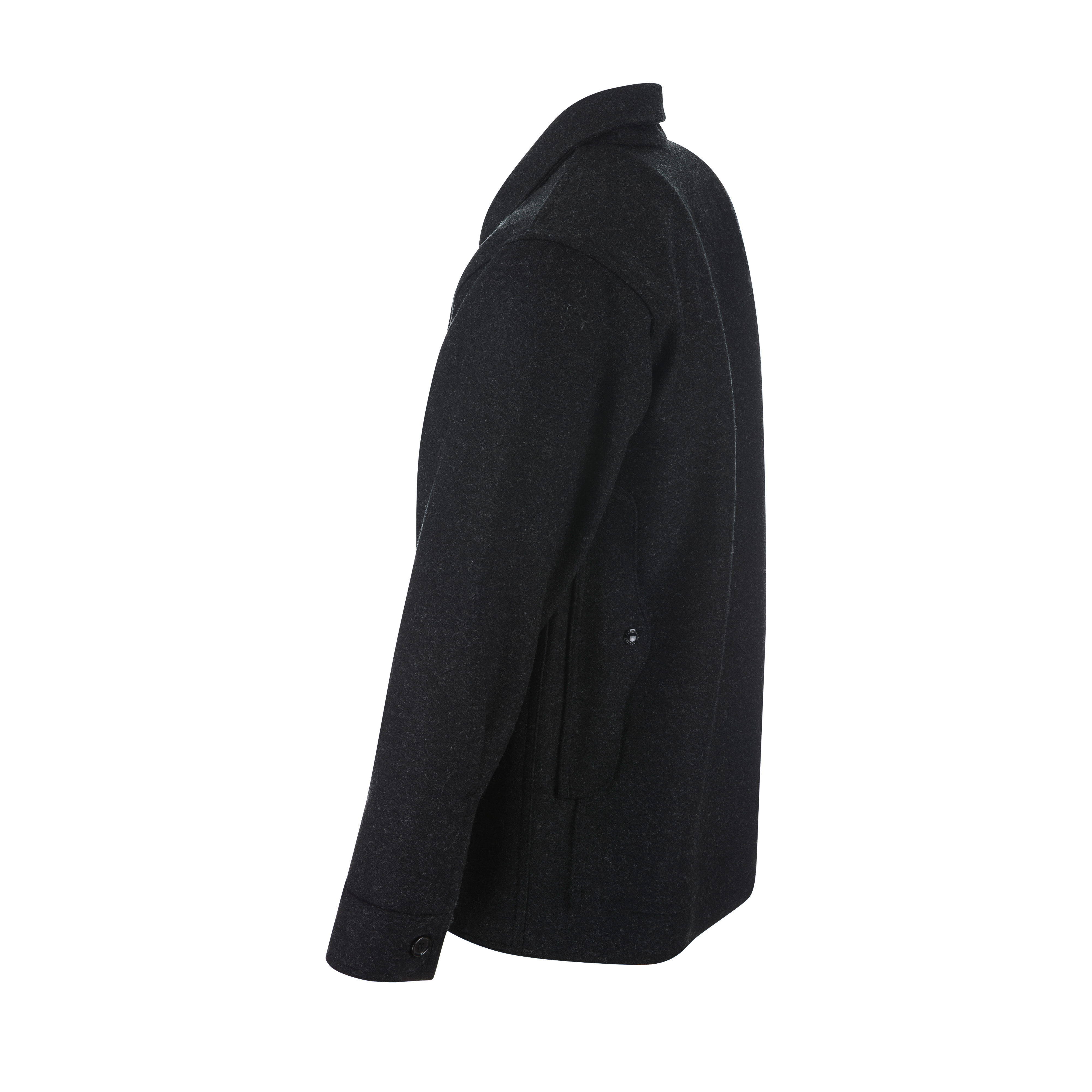 Mackinaw Wool Cruiser Jacket Charcoal – B74