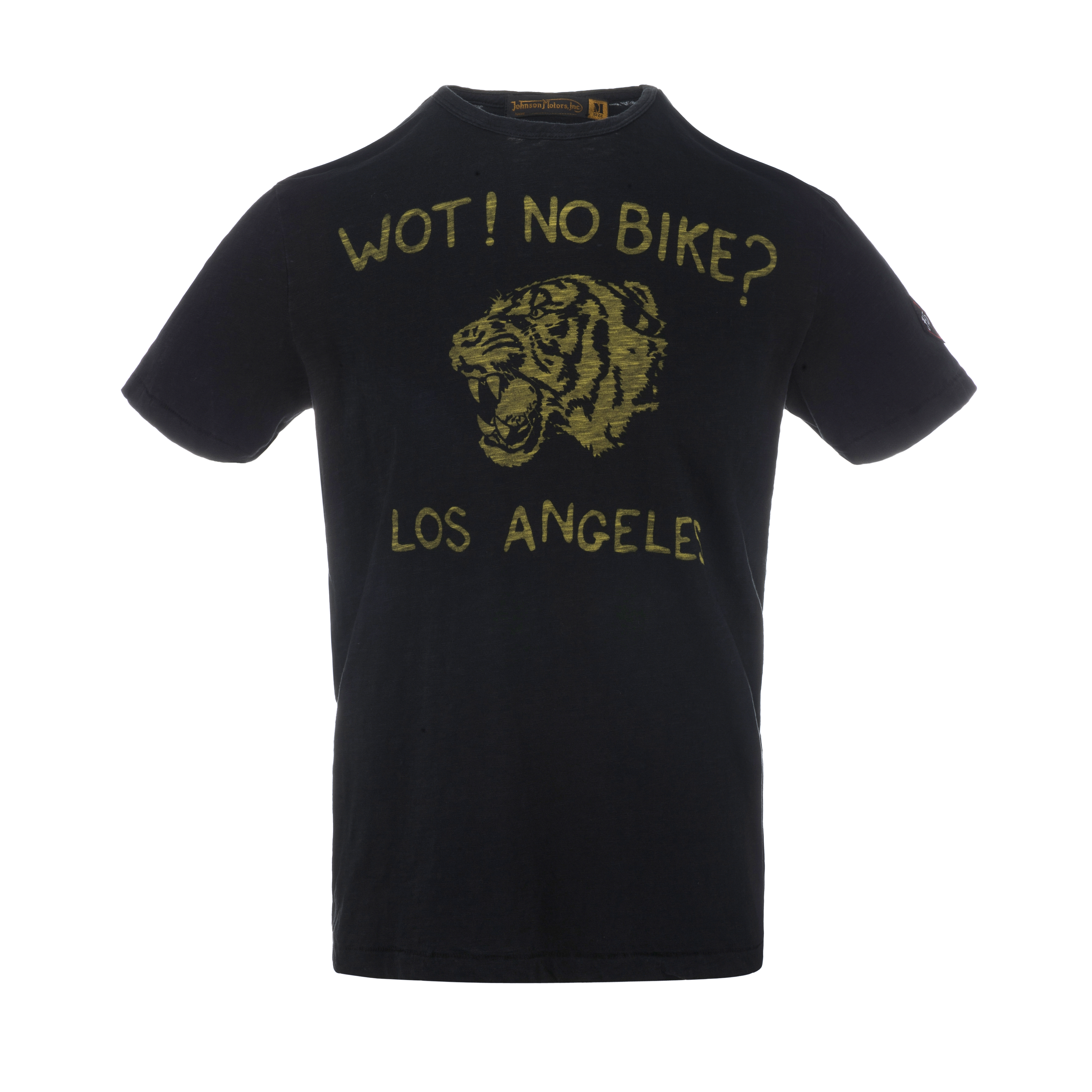 Wot No Bike T-Shirt Oiled Black