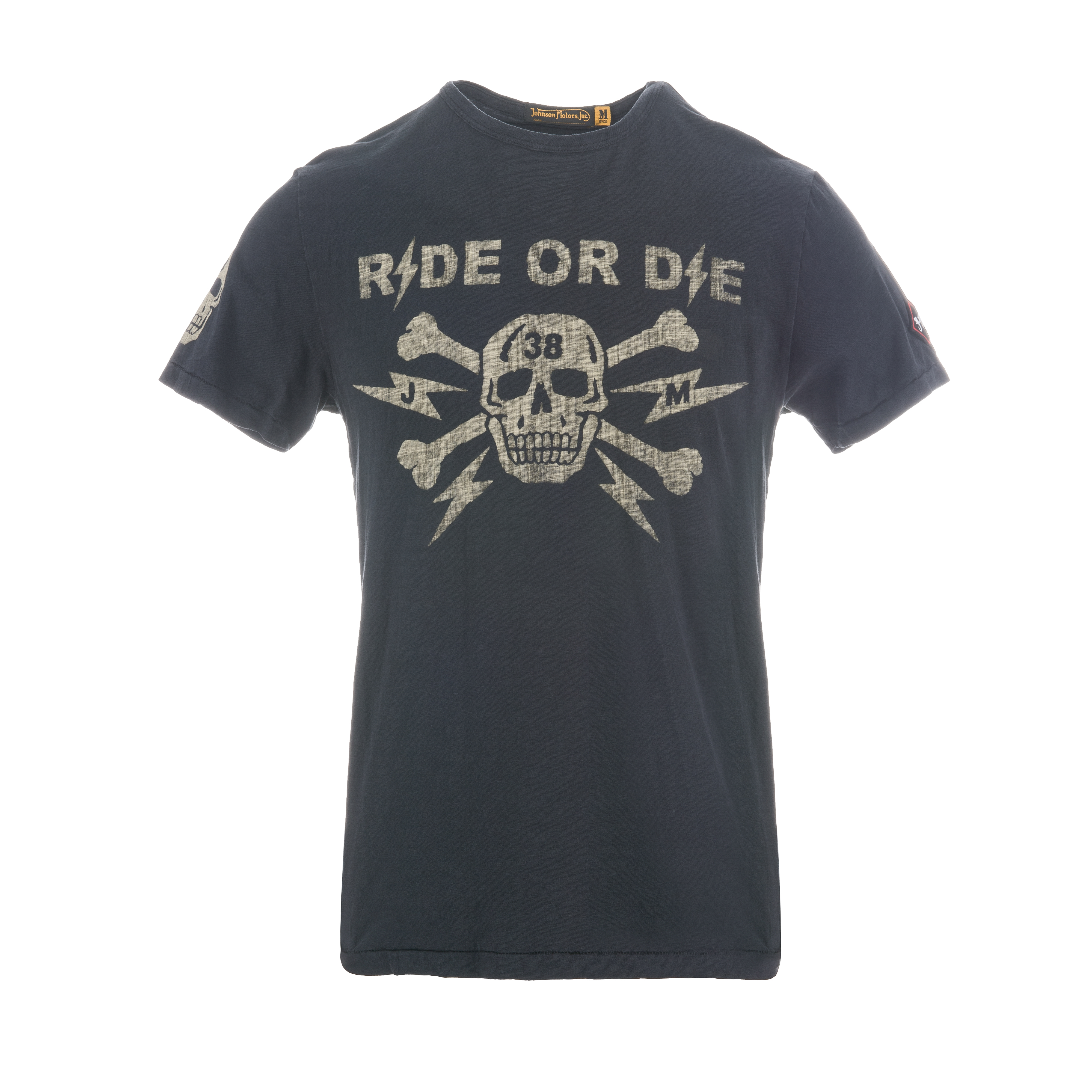 Ride Or Die 38 T-Shirt Oiled Black