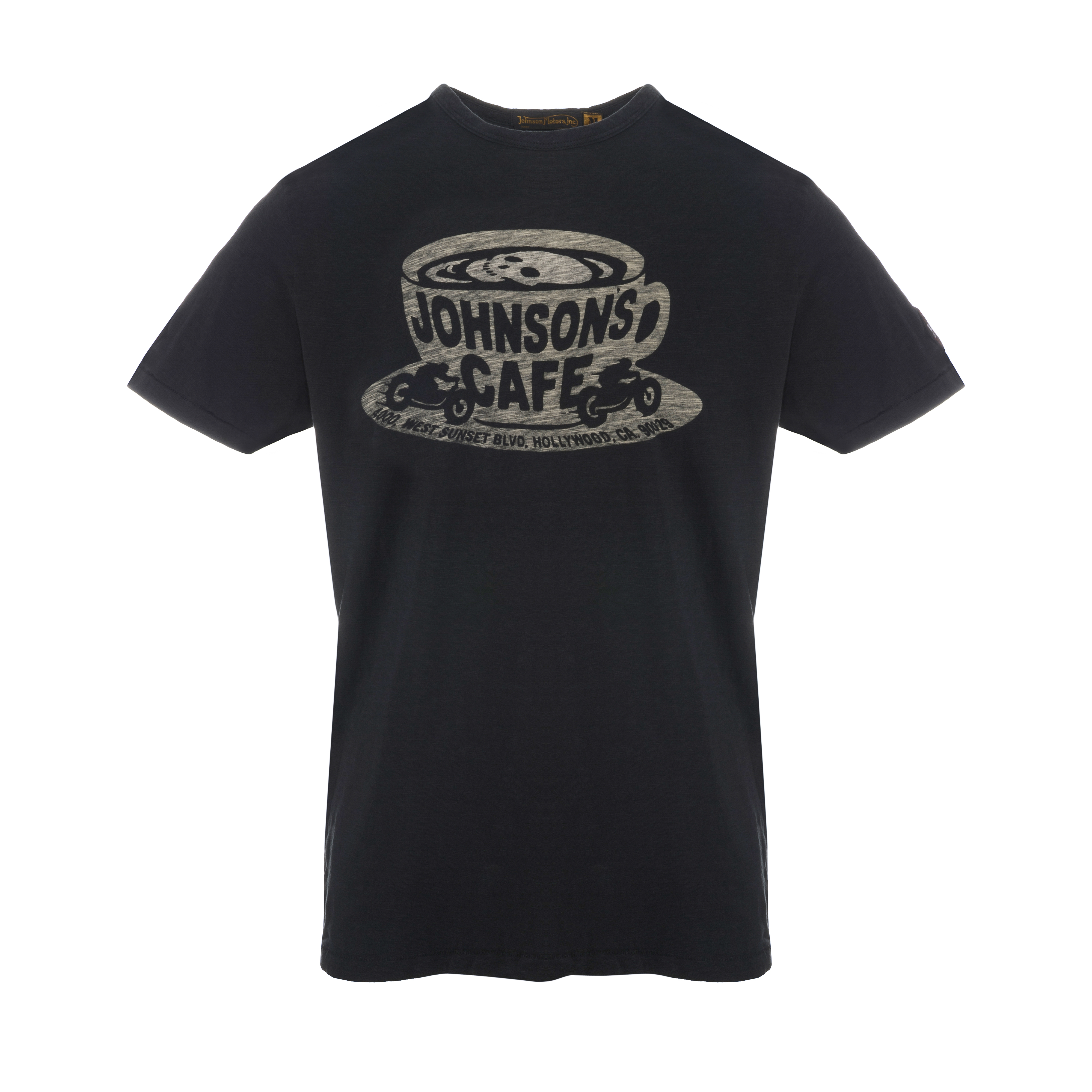 Johnson Café T-Shirt Oiled Black