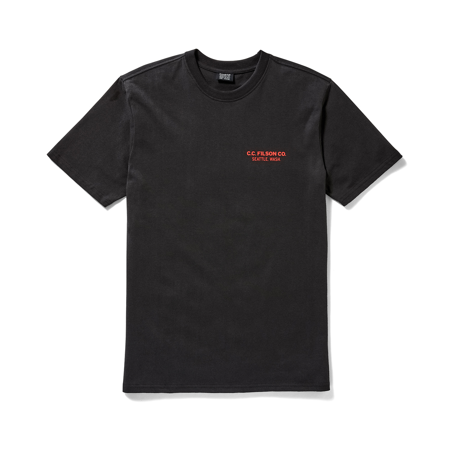 T-Shirt Faded Black – B74