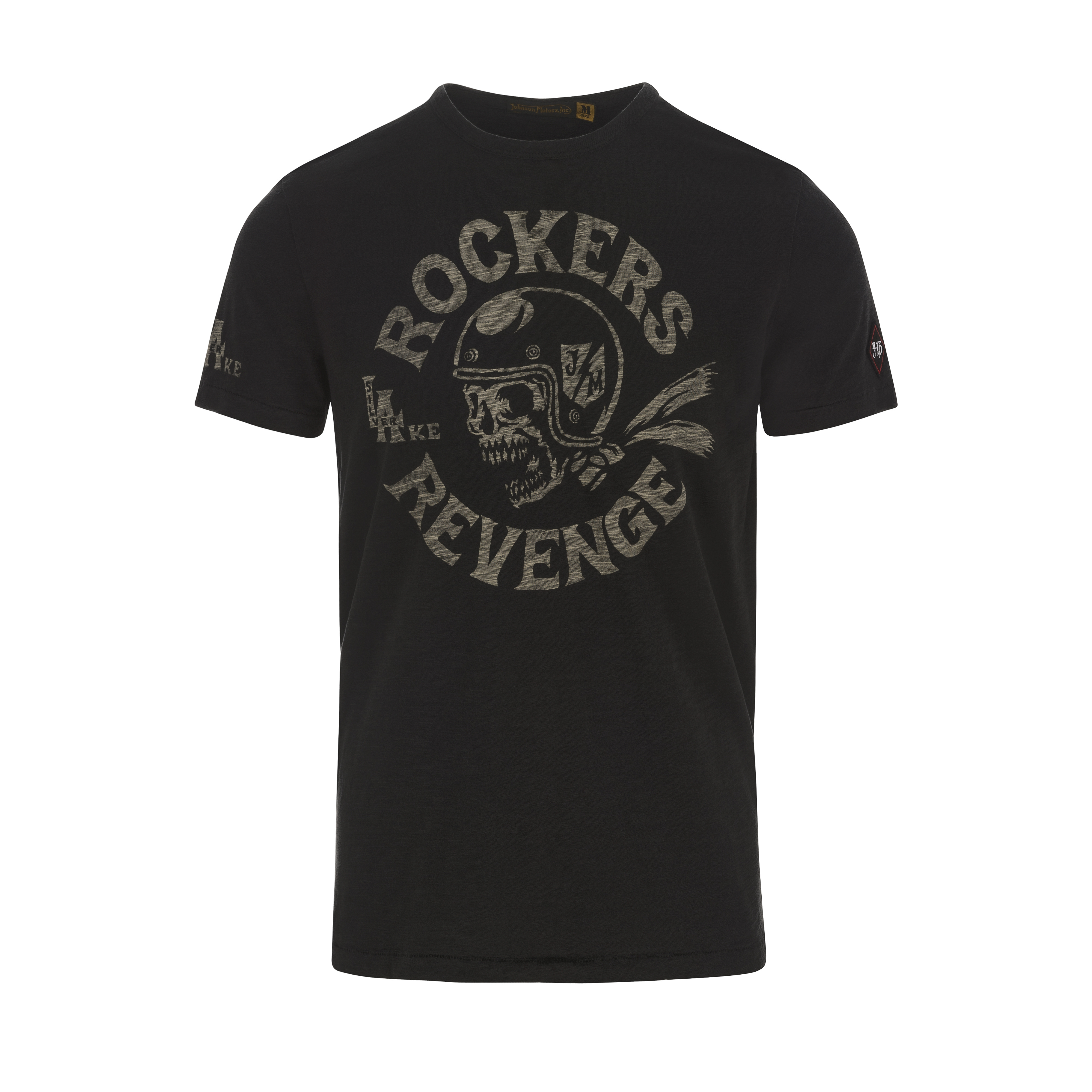 Rockers Revenge T-Shirt Oiled Black – B74