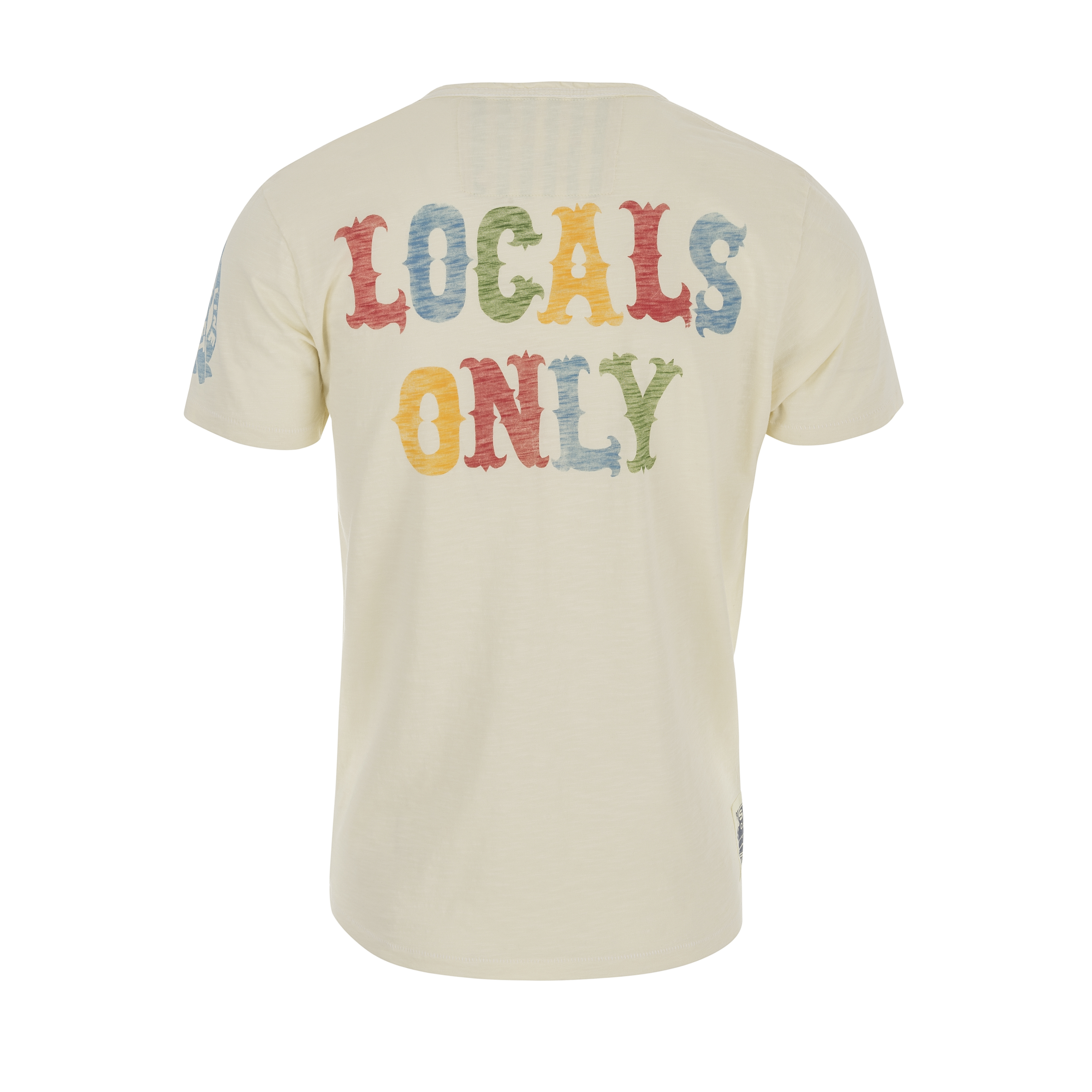T-Shirt Locals Only Dirty White – B74