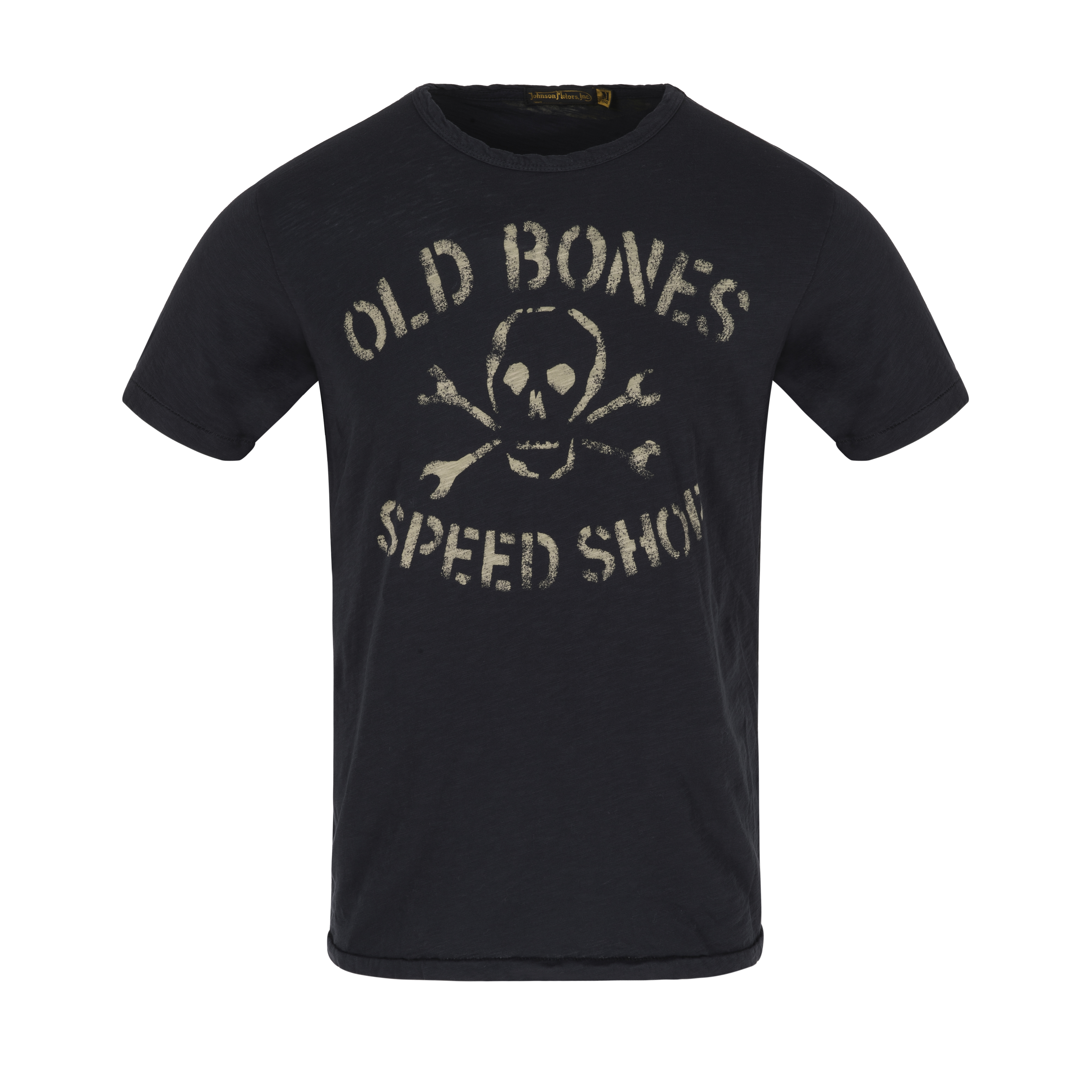 Old Bones Speed Shop T-Shirt Vintage Black