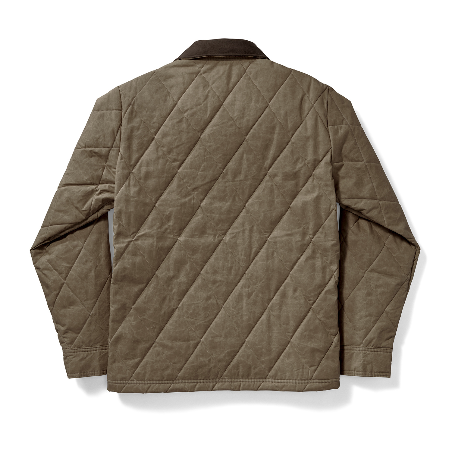 thumbnail image 2 of Filson Hyder Quilted Jac Shirt - Marsh Olive Green - Men's Cotton Workwear Jacket 2 of 5
