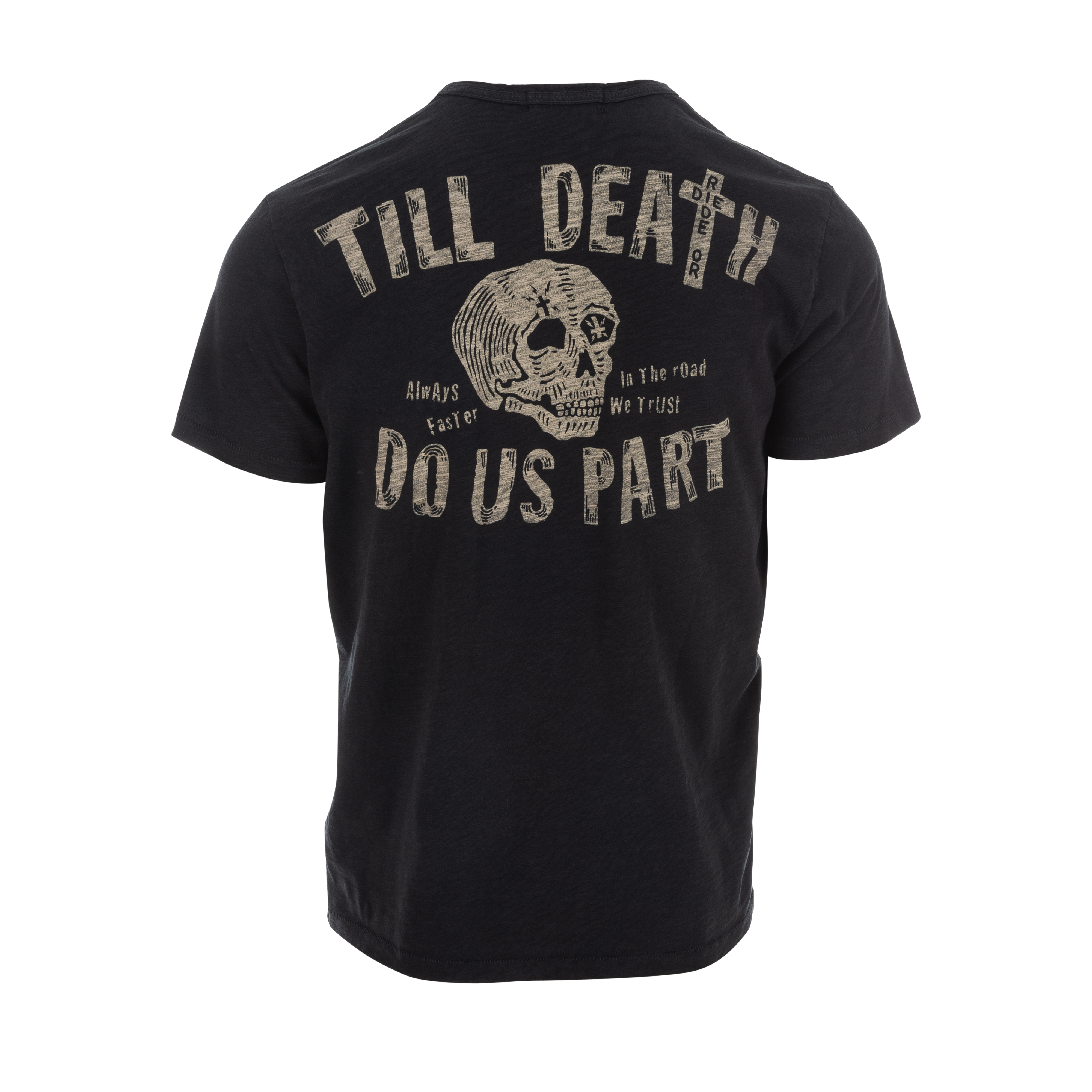 Till Death T-Shirt Oiled Black – B74