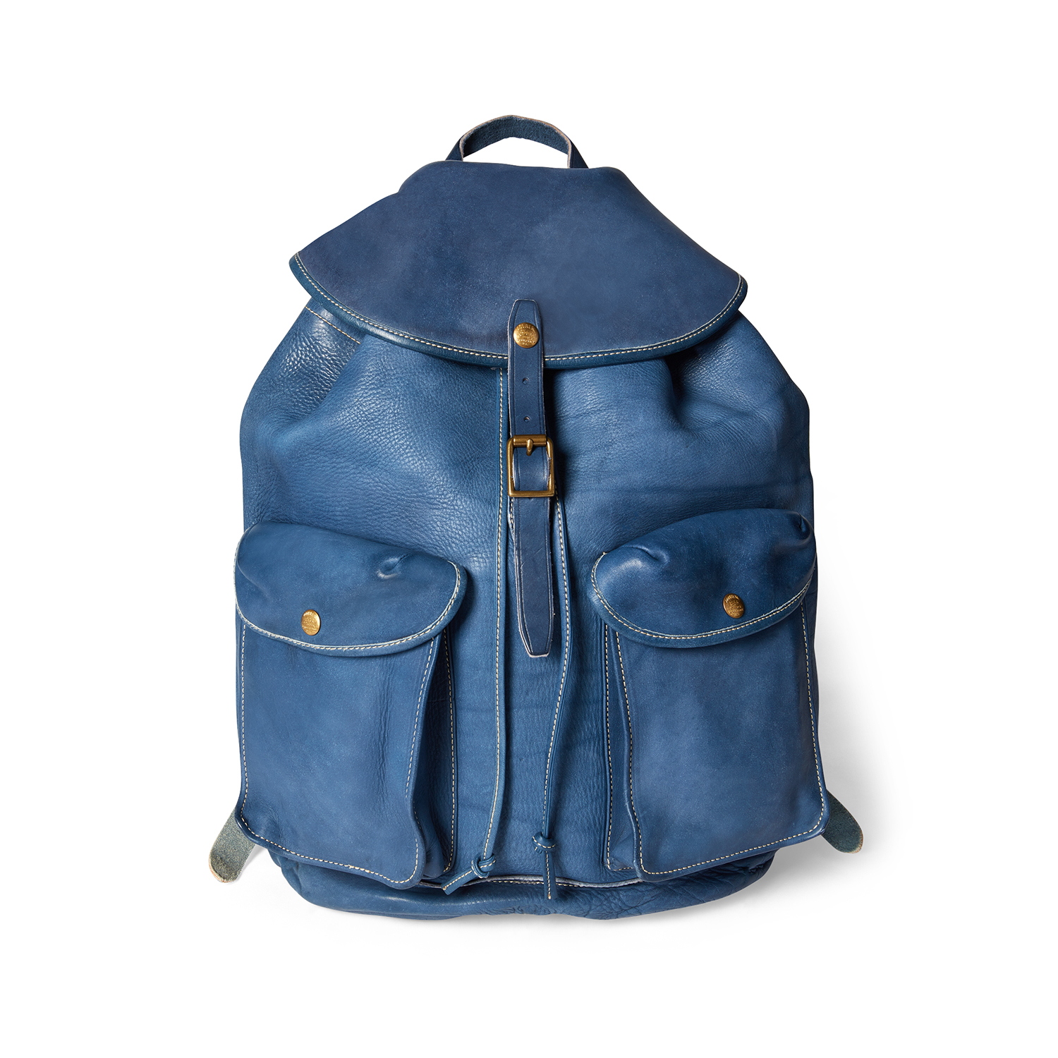 New Riley Indigo Leather Backpack – B74
