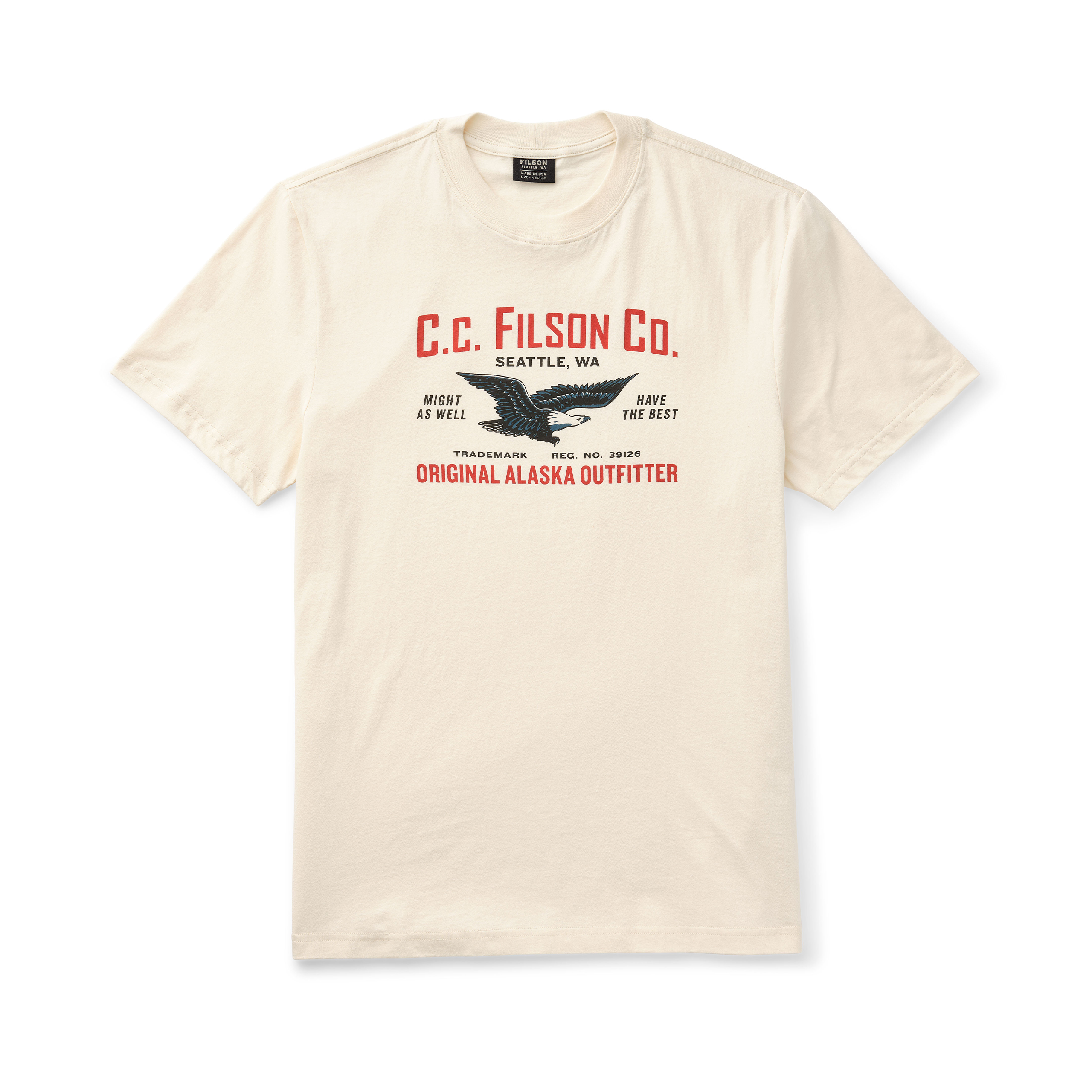 Lightweight Graphic Outfitter T-Shirt Birch – B74