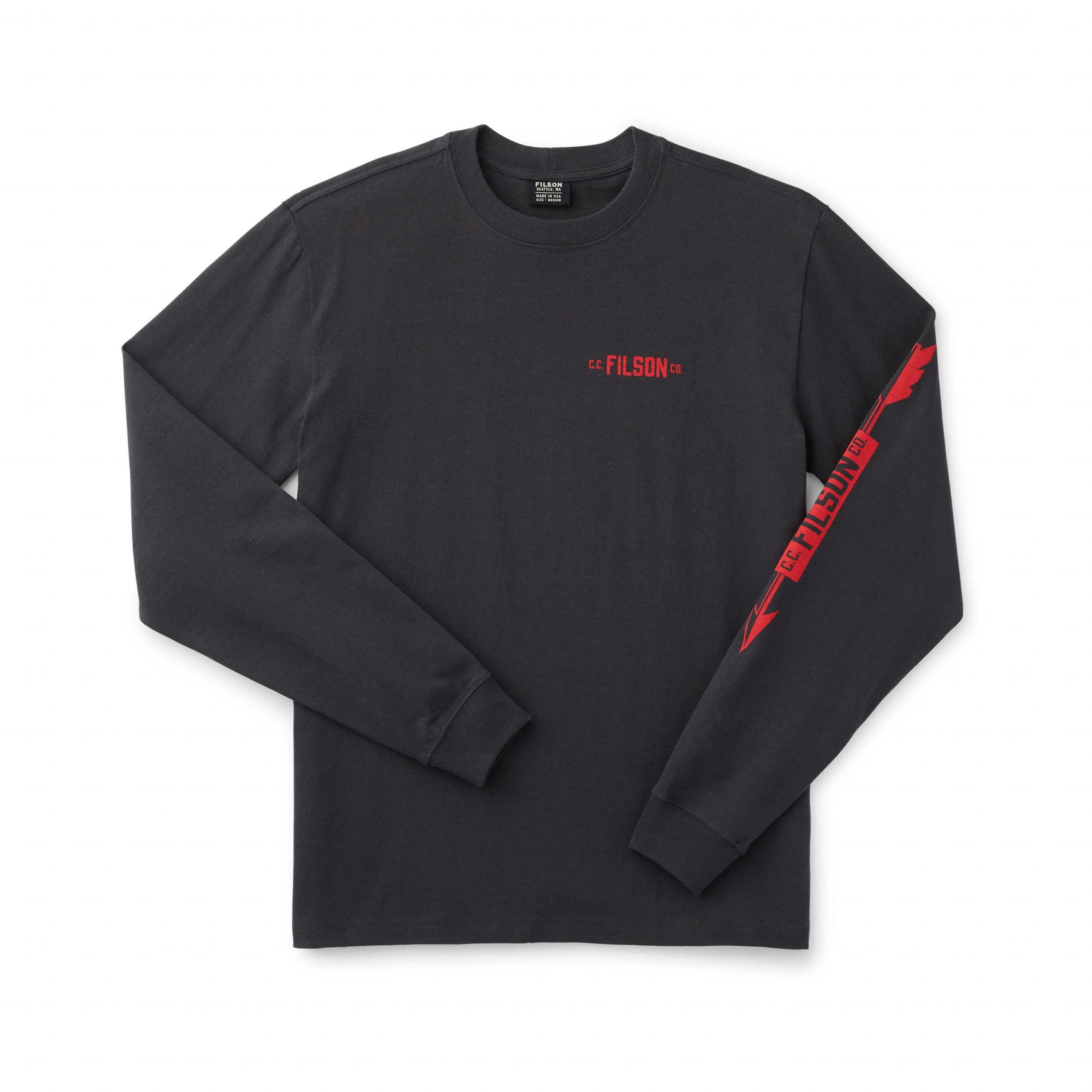 Longsleeve Outfitter Graphic Shirt Black – B74
