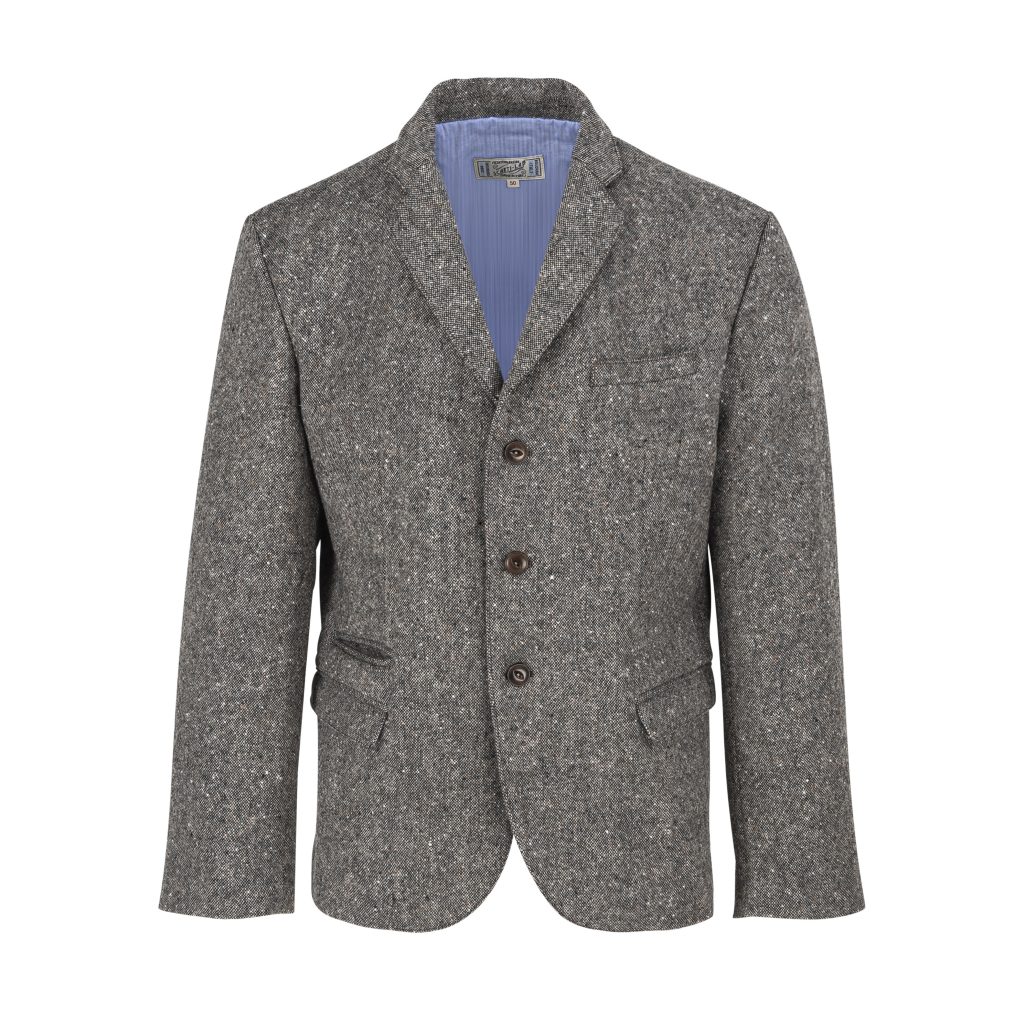 Tweed Jacket Salt and Pepper B74