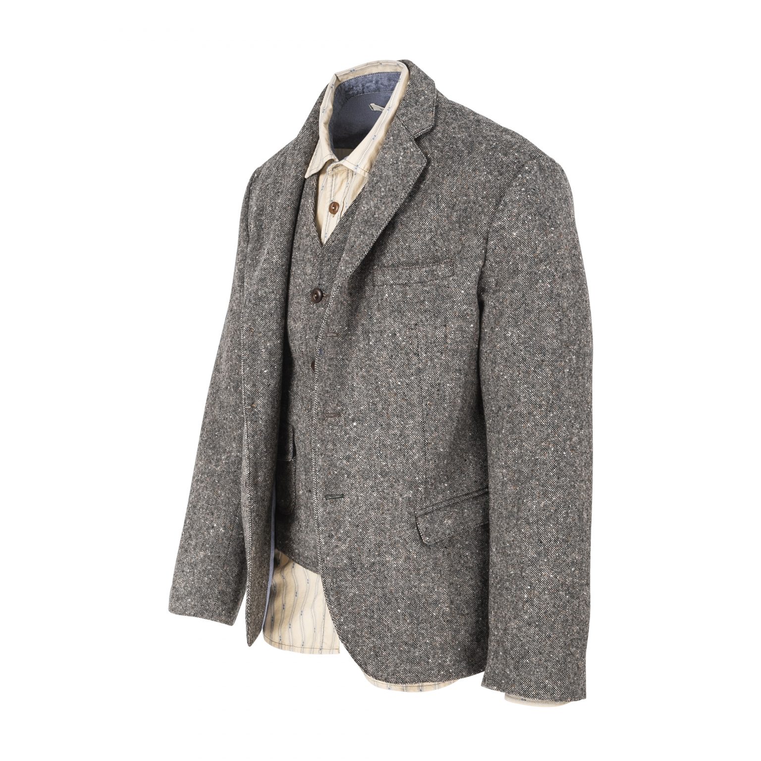 Tweed Jacket Salt and Pepper B74