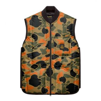 camouflage vest jacket