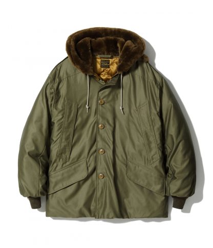Type B9 Hooded Down Jacket BR15538 Olive Drab