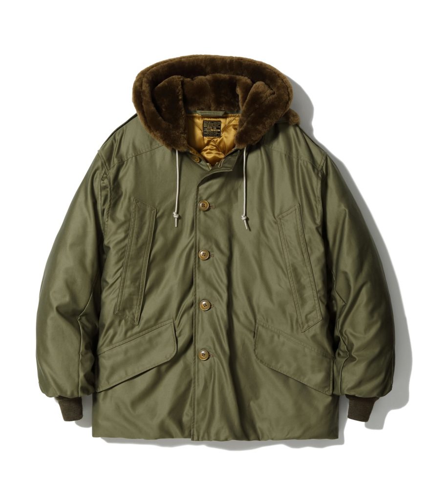 Type B9 Hooded Down Jacket BR15538 Olive Drab – B74