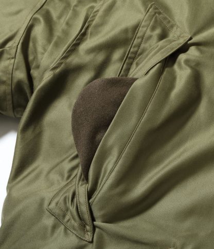 Type B9 Hooded Down Jacket BR15538 Olive Drab - Image 8
